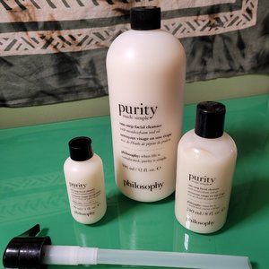 Philosophy One-Step Cleanser Bundle w/ Gifts!